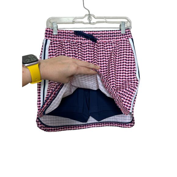 Lady Hagen pink blue pull on Golf skort size Small - Picture 8 of 13